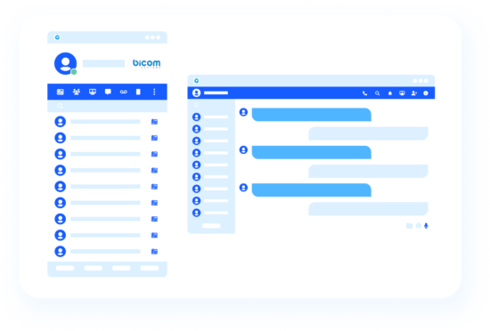 ucaas desktop app illustration