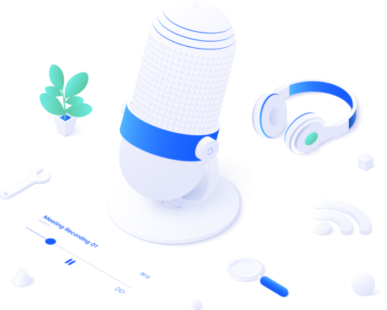 recording meetings illustration