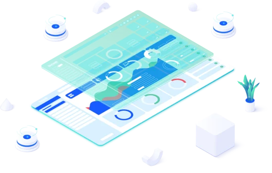 hosting platform illustration