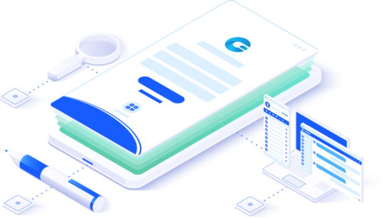 mobile ucaas app illustration