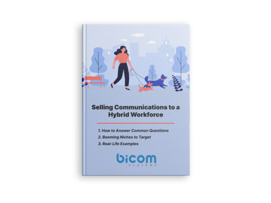 selling communications to hybrid workforce ebook