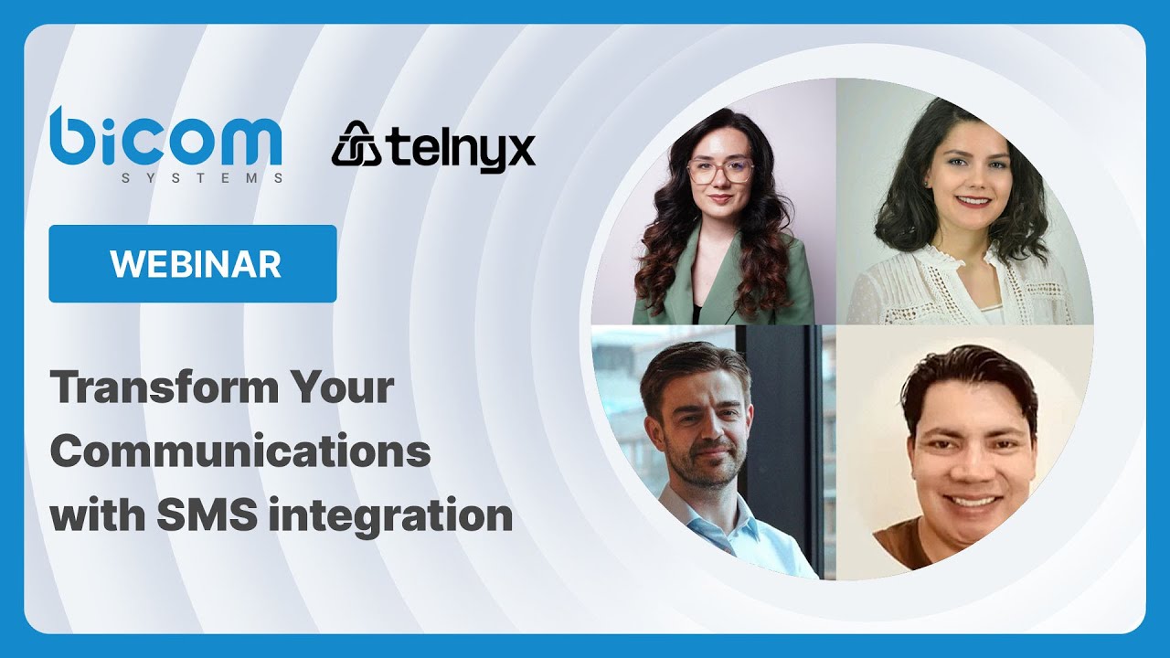 Bicom Systems x Telnyx | SMS integration