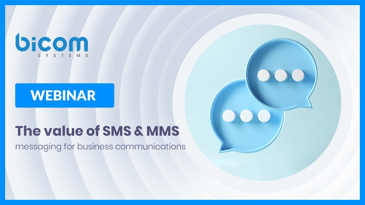 The value of SMS and MMS for business communications