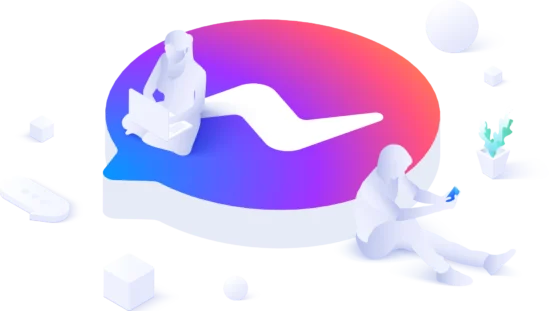 Facebook messenger integration illustration