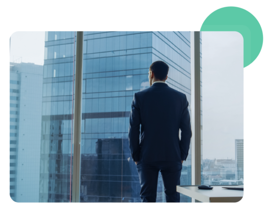 whitelabel page, man